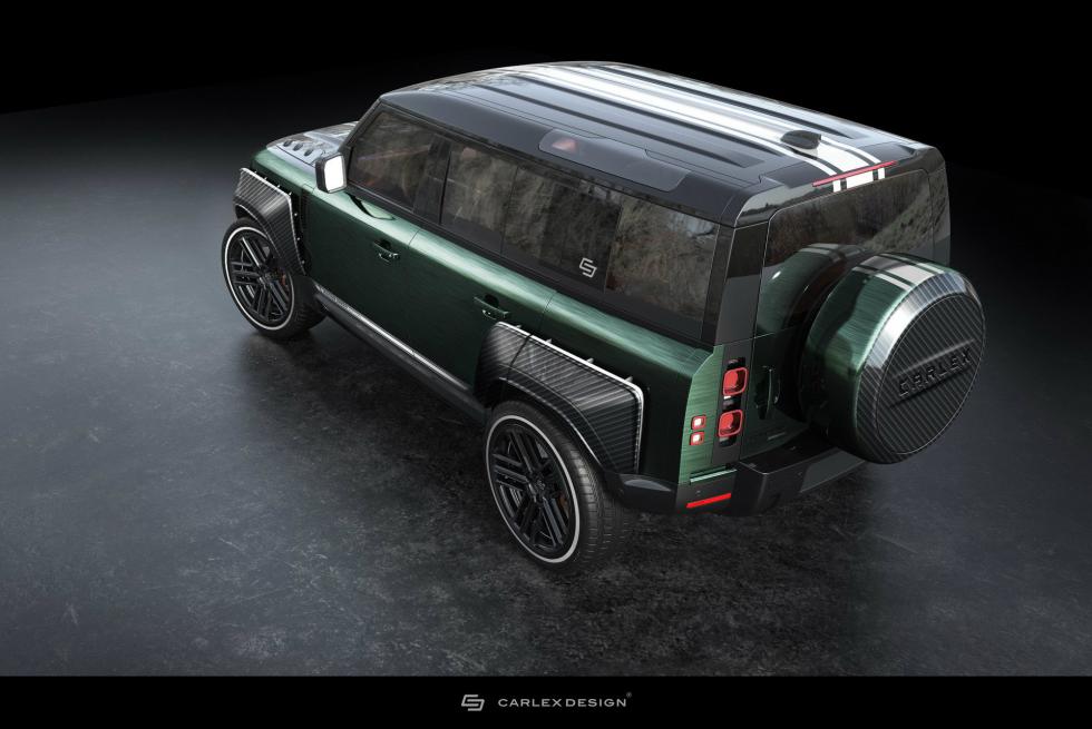 Το συναρπαστικό Land Rover Defender της Carlex